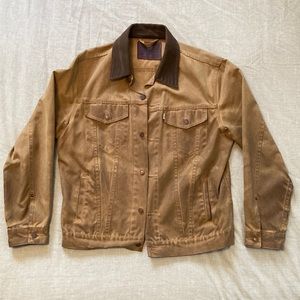 Filson X Levi Waxed Trucker Jacket